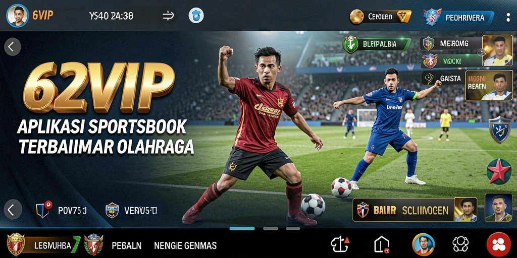 Screenshot dari gameplay Sportsbook yang menarik.