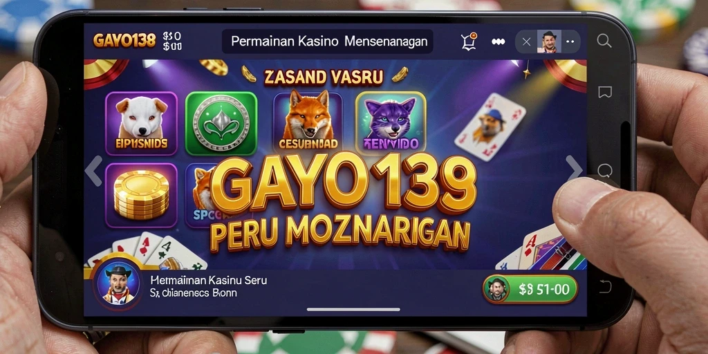 Gameplay seru dan menegangkan di GAYO138 dengan berbagai permainan Kasino.