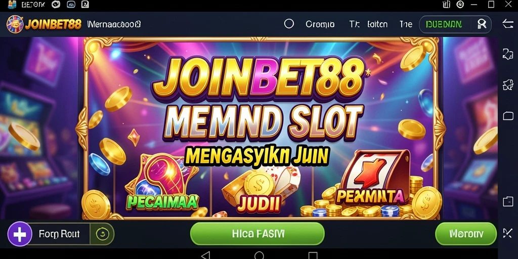 Tampilan gameplay menarik dari JOINBET88 yang penuh warna.