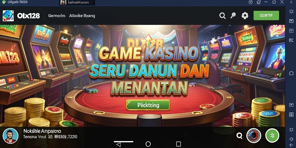 Tampilan menarik dari gameplay OLX128 yang menghibur.