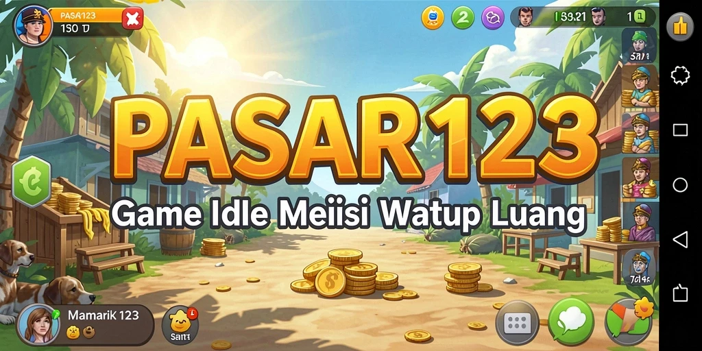 Tampilan gameplay PASAR123 yang menarik dan interaktif.