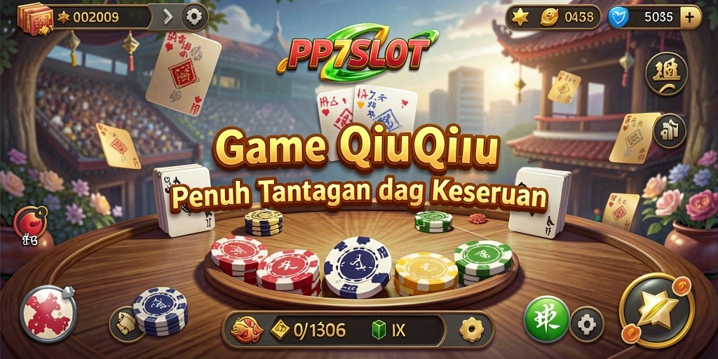 Screenshot PP7SLOT menampilkan gameplay seru QiuQiu.