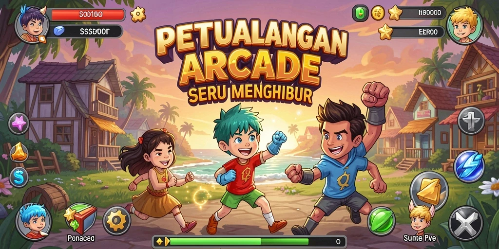 Tampilan layar gameplay T6 yang mengasyikan dan seru.