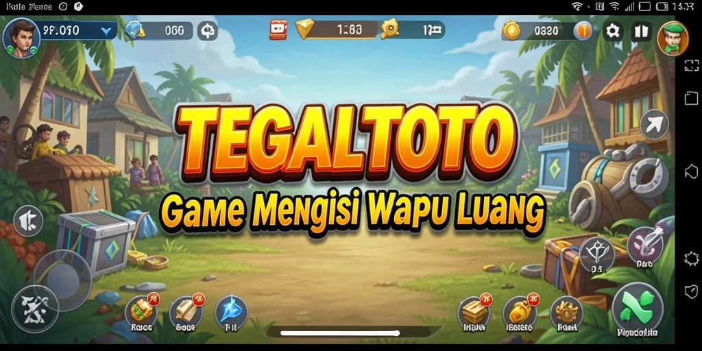 Tampilan gameplay TEGALTOTO yang menakjubkan dan mengasyikkan.