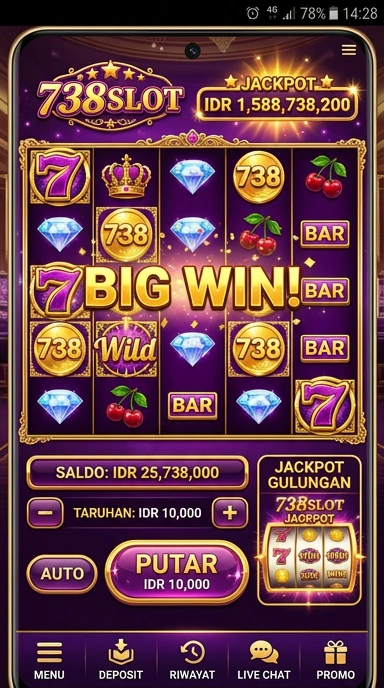 Salah satu game slot populer di 738slot.